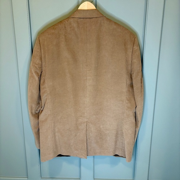 Lauren Ralph Lauren Men’s Corduroy Blazer Jacket Size 46R Single Breast 2 Button - Picture 6 of 6